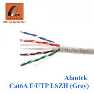 Cáp mạng Alantek Cat6A F/UTP LSZH (Grey)