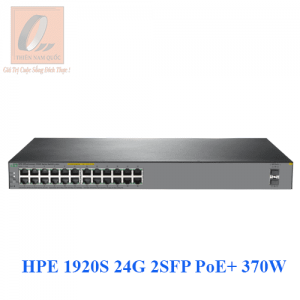 HPE 1920S 24G 2SFP PoE+ 370W Switch