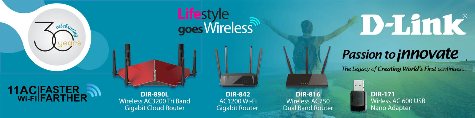 nhà phân phối thiết bị mạng d-link