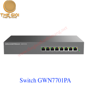 Switch PoE Gigabit 8 cổng GWN7701PA